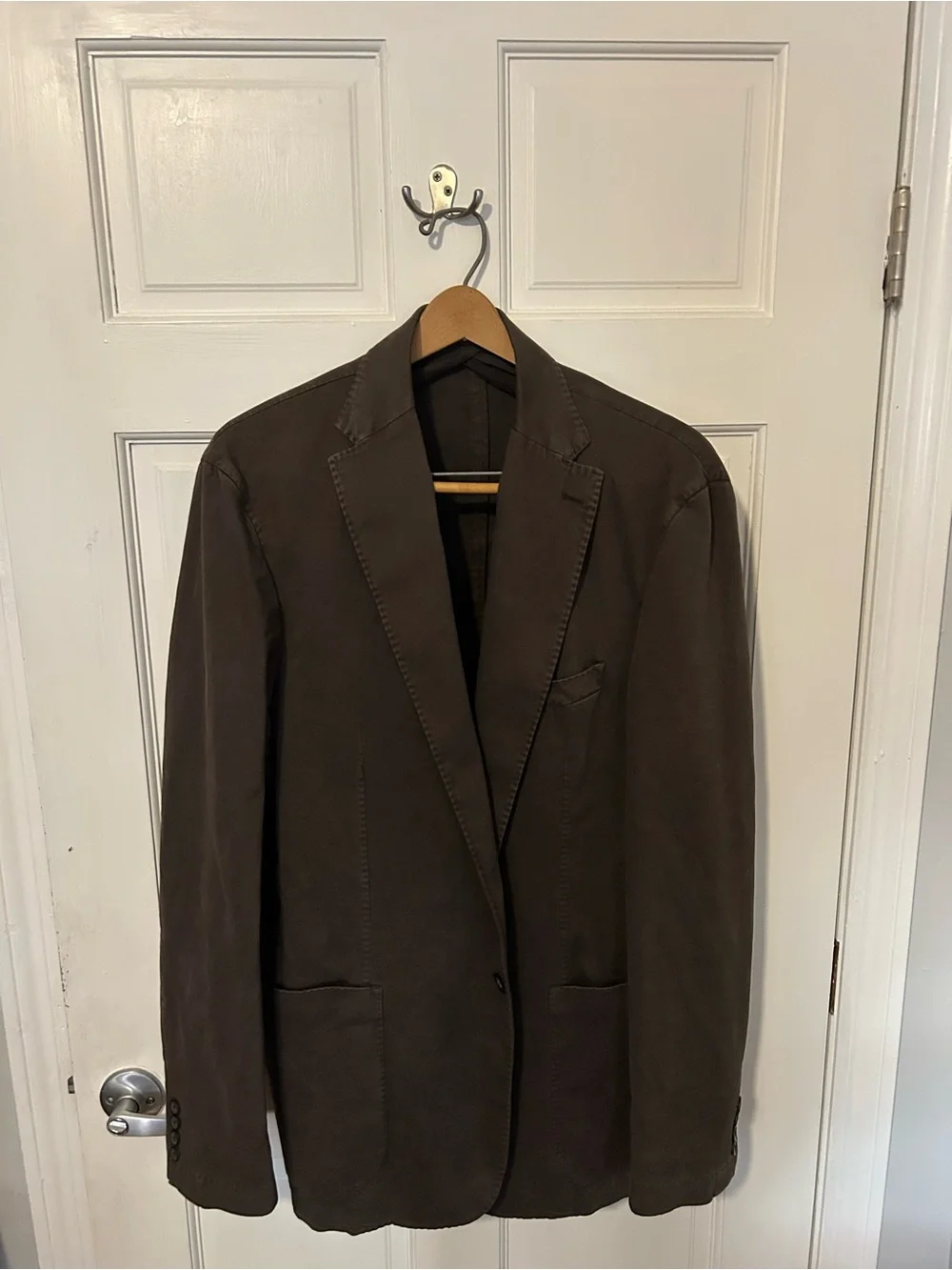 Rare Peter Millar Collection Brown Casual Sport Coat 44L Made in Italy